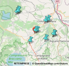 Mappa Via Protomartiri D'Occidente, 01036 Nepi VT, Italia (7.52455)