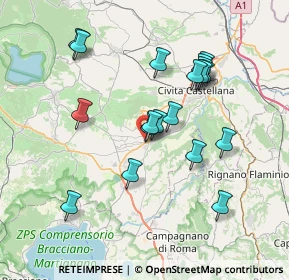 Mappa Via Protomartiri D'Occidente, 01036 Nepi VT, Italia (7.30526)