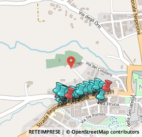 Mappa Via Protomartiri D'Occidente, 01036 Nepi VT, Italia (0.23333)
