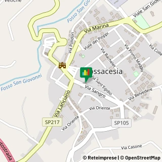 Mappa Via Sangro, 37, 66022 Fossacesia CH, Italia, 66022 Fossacesia, Chieti (Abruzzo)