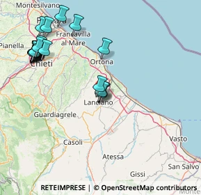 Mappa Contrada Santa Croce, 66034 Lanciano CH, Italia (19.7355)