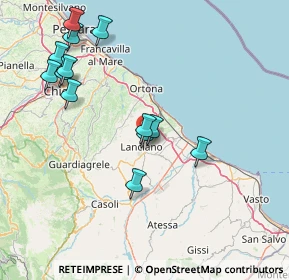 Mappa Contrada Santa Croce, 66034 Lanciano CH, Italia (17.31846)