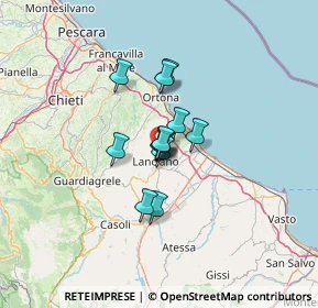 Mappa Contrada Santa Croce, 66034 Lanciano CH, Italia (7.71692)