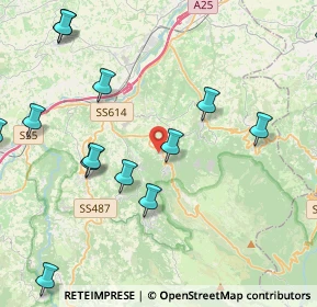 Mappa Via Provinciale per Scafa, 65020 Lettomanoppello PE, Italia (5.69267)