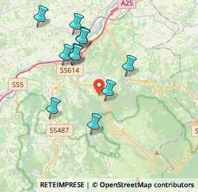 Mappa Via Provinciale per Scafa, 65020 Lettomanoppello PE, Italia (3.92364)