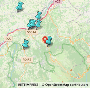 Mappa Via Provinciale per Scafa, 65020 Lettomanoppello PE, Italia (3.89)