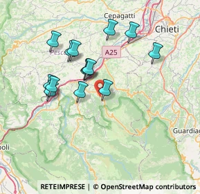 Mappa Via Provinciale per Scafa, 65020 Lettomanoppello PE, Italia (6.865)