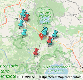 Mappa Via Capranica Scalo, 01012 Capranica VT, Italia (5.60071)