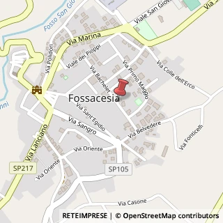 Mappa Via V. Bachelet, 49, 66022 Fossacesia, Chieti (Abruzzo)