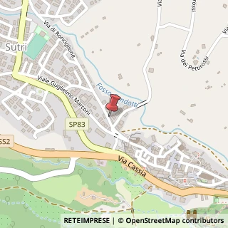 Mappa Via di Ronciglione, 22, 01015 Sutri, Viterbo (Lazio)