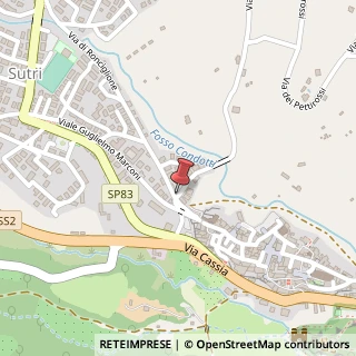 Mappa Via Ciro Nispi Landi, 1, 01015 Sutri, Viterbo (Lazio)