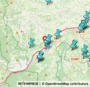 Mappa Via delle Grazie, 65029 Torre De' Passeri PE, Italia (5.095)