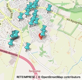 Mappa Piazza Aldo Moro, 01016 Tarquinia VT, Italia (0.594)