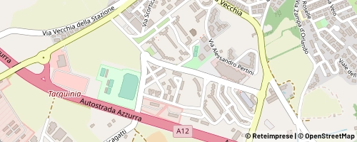 Mappa Tarquinia