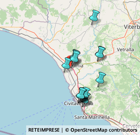 Mappa , 01016 Tarquinia VT, Italia (13.47625)