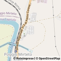 Kartta Poggio Mirteto