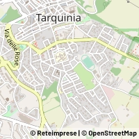 Karte Tarquinia