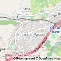 Kaart Torre de' Passeri