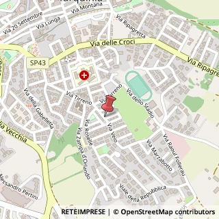 Mappa Via Veio,  17, 01016 Tarquinia, Viterbo (Lazio)