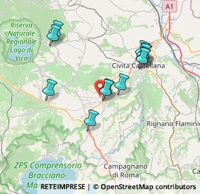 Mappa Via degli Orti, 01036 Nepi VT, Italia (7.0125)