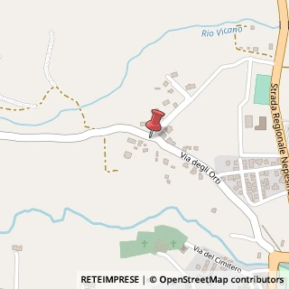 Mappa Via degli Orti, 741, 01036 Nepi, Viterbo (Lazio)