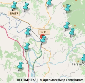 Mappa Via Dogana, 02047 Poggio Mirteto Scalo RI, Italia (6.52467)