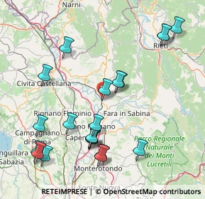 Mappa Via Dogana, 02047 Poggio Mirteto Scalo RI, Italia (19.196)