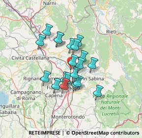 Mappa Via Dogana, 02047 Poggio Mirteto Scalo RI, Italia (10.235)