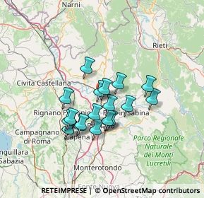 Mappa Via Dogana, 02047 Poggio Mirteto Scalo RI, Italia (11.1575)