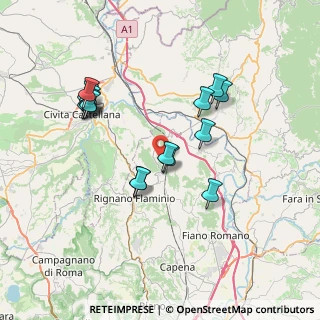 Mappa RM 00060, 00060 Sant'Oreste RM, Italia (7.42375)