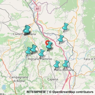 Mappa RM 00060, 00060 Sant'Oreste RM, Italia (7.22786)