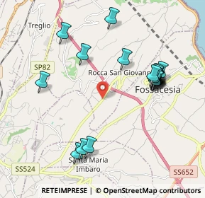 Mappa Contrada Perazza, 66020 Rocca San Giovanni CH, Italia (2.1715)