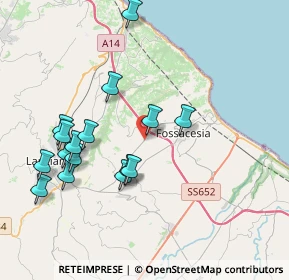 Mappa Contrada Perazza, 66020 Rocca San Giovanni CH, Italia (4.1875)