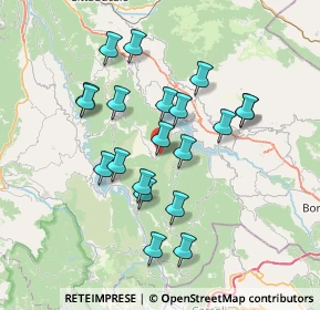 Mappa Via Giovanni Xxiii, 02020 Varco Sabino RI, Italia (6.9385)