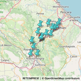 Mappa Via Cesare Battisti, 65029 Torre De' Passeri PE, Italia (10.2125)