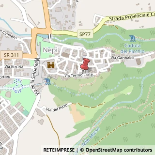 Mappa Via Termo Larte, 100, 01036 Nepi, Viterbo (Lazio)