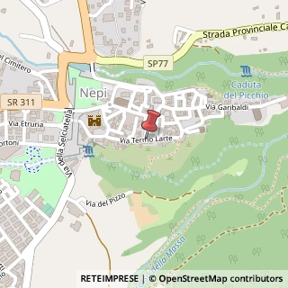 Mappa Via Termo Larte, 96, 01036 Nepi, Viterbo (Lazio)
