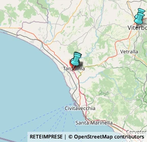 Mappa Via Vigna del Piano, 01016 Tarquinia VT, Italia (28.28091)