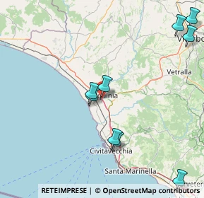 Mappa Via Vigna del Piano, 01016 Tarquinia VT, Italia (23.02545)