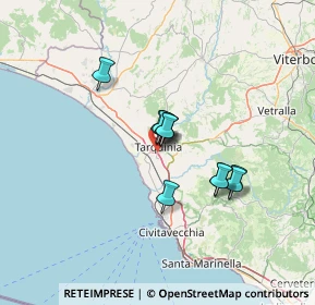 Mappa Via Vigna del Piano, 01016 Tarquinia VT, Italia (9.45091)
