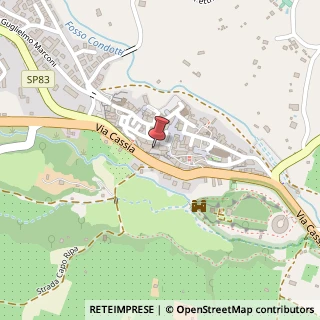 Mappa Piazza dell'Oca, 15, 01015 Sutri, Viterbo (Lazio)