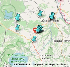 Mappa Strada Vicinale Fioretto Valle, 01036 Nepi VT, Italia (5.40471)