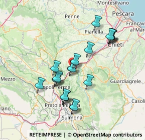 Mappa Via Fara Vecchia, 65029 Torre De' Passeri PE, Italia (13.851)