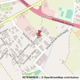 Mappa Via Vincenzo Ferri, snc, 01016 Tarquinia, Viterbo (Lazio)