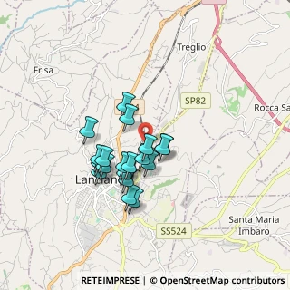 Mappa Zona Industriale di via per treglio SNC Località, 66034 Lanciano CH, Italia (1.42105)