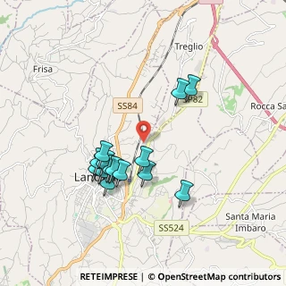 Mappa Zona Industriale di via per treglio SNC Località, 66034 Lanciano CH, Italia (1.75571)