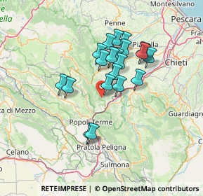 Mappa Via Principale, 65020 Pescosansonesco PE, Italia (11.739)