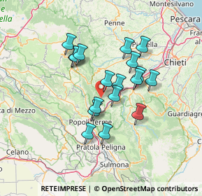 Mappa Via Principale, 65020 Pescosansonesco PE, Italia (11.805)