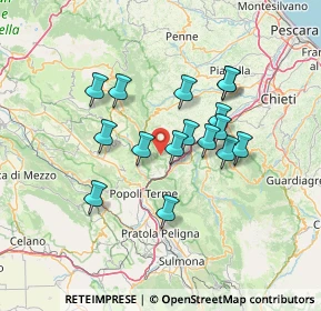 Mappa Via Principale, 65020 Pescosansonesco PE, Italia (12.01875)