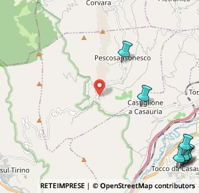 Mappa Via Principale, 65020 Pescosansonesco PE, Italia (4.2825)